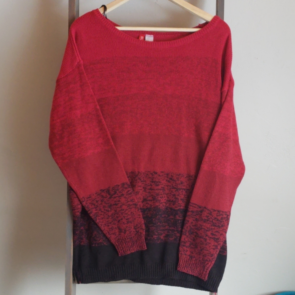 H&M Wide Neck Knit Sweat